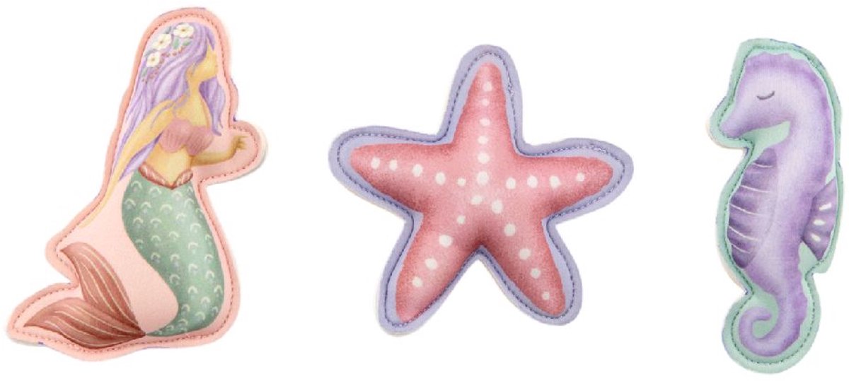 Rubo Toys zeemeermin duikfiguren set voor kinderen - zwembad speelgoed.