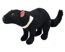Wild Planet Knuffel Tasmaanse Duivel - Pluche knuffeldier van 31 cm
