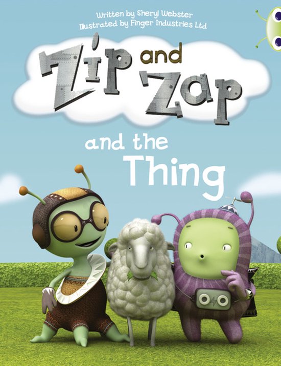 Zip And Zap And The Thing (Yellow A) - cover