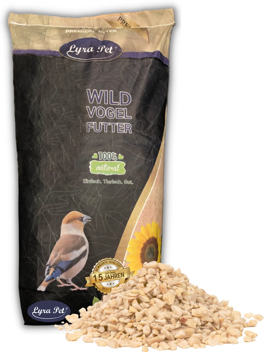 25 kg Lyra Pet® Pinda pitten wit gehakt