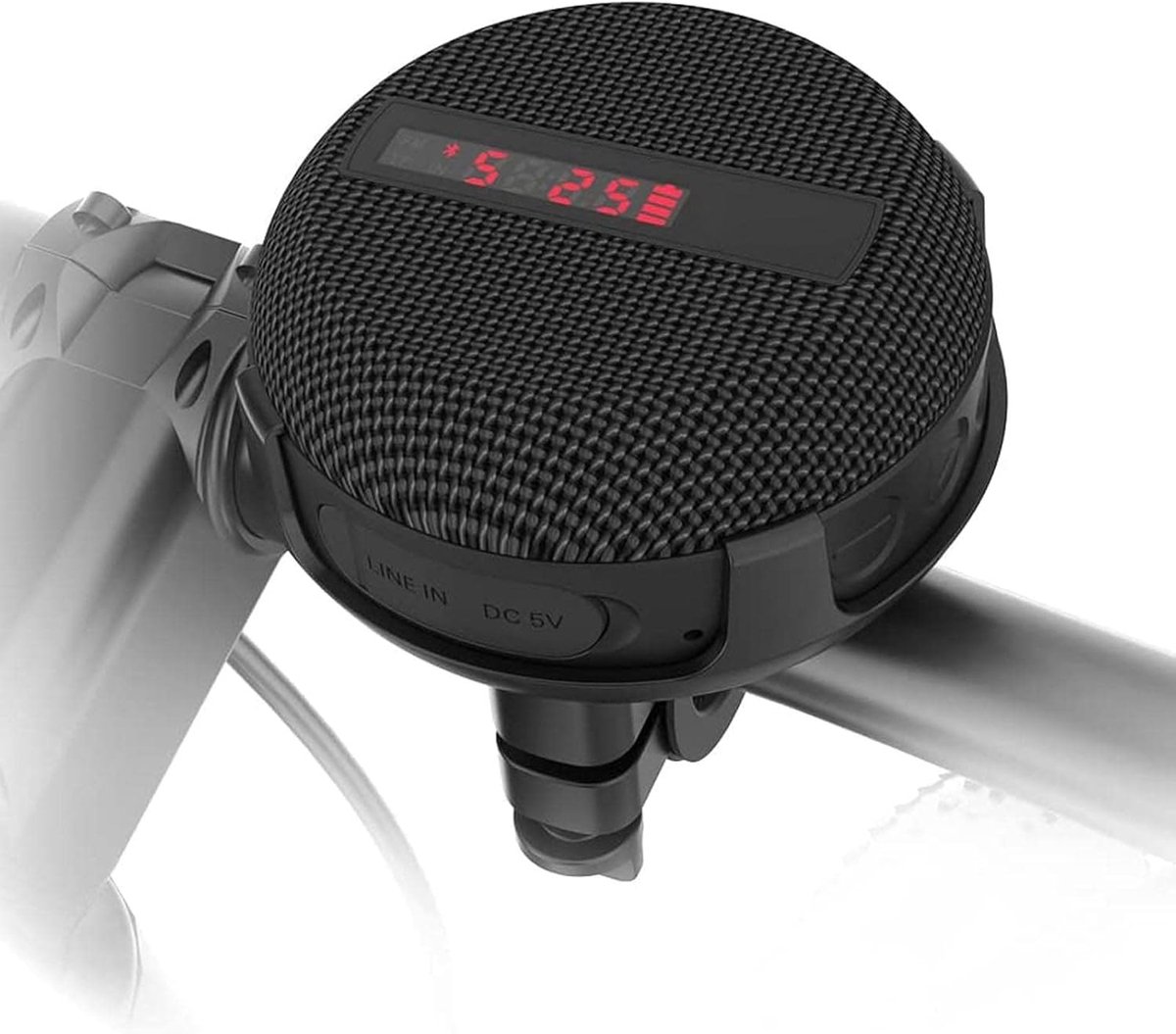 Draagbare Bluetooth Luidspreker - Fietsluidspreker Mini - Buiten Muziek Luisteren - IP65 Waterdicht en Schokbestendig - 10 Meter Bereik - Zwart