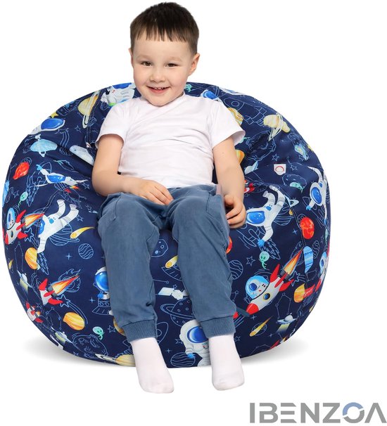 Zitzak - Multi-functioneel - 81 cm - Zacht Katoen - Astronaut