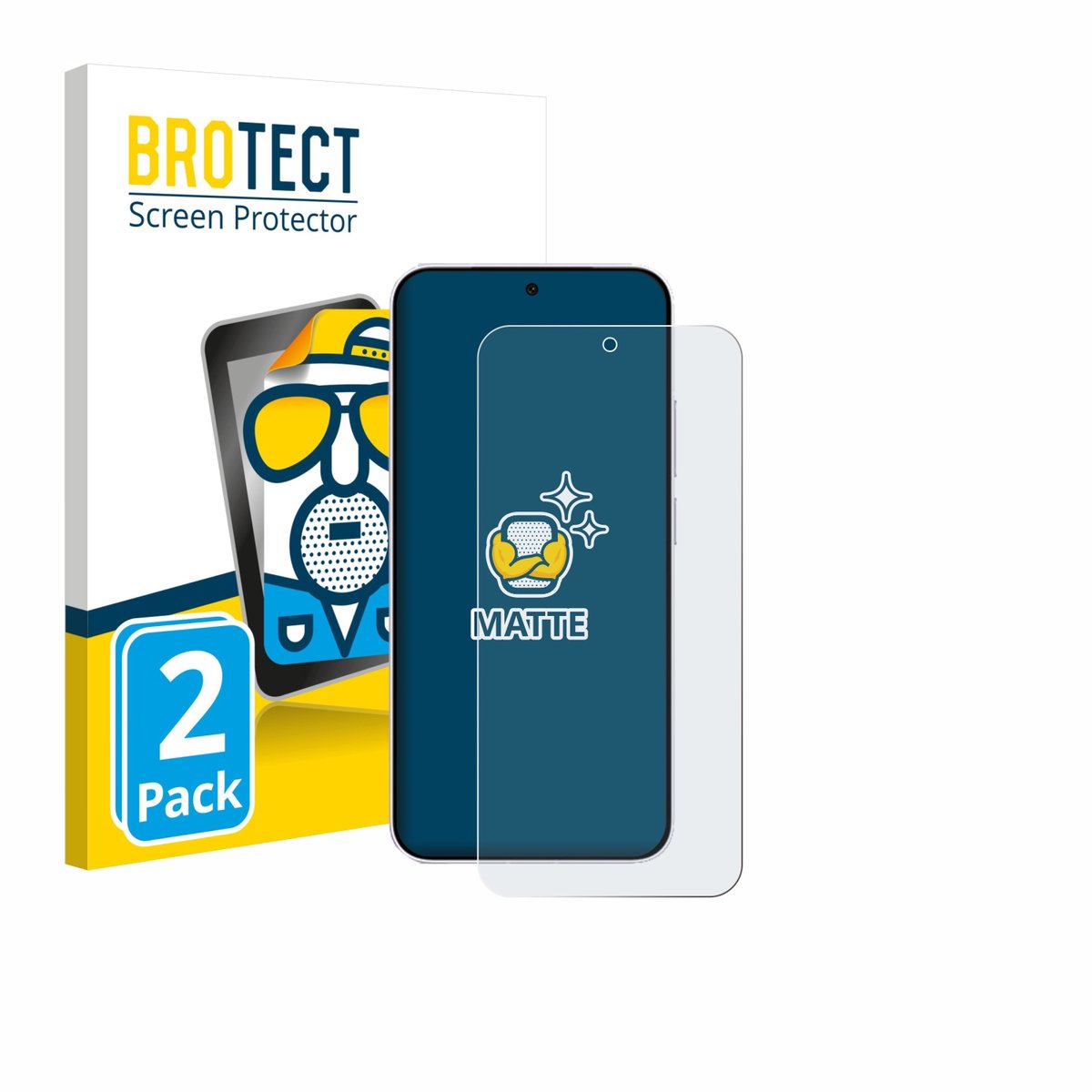 BROTECT - Screenprotector voor Vivo X300 FE - Folie Beschermfolie matte 2 Stuks