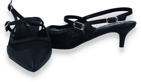 Mexx Dames Slingback Tori Suki Slingback Pump | Zwart | Maat: 41