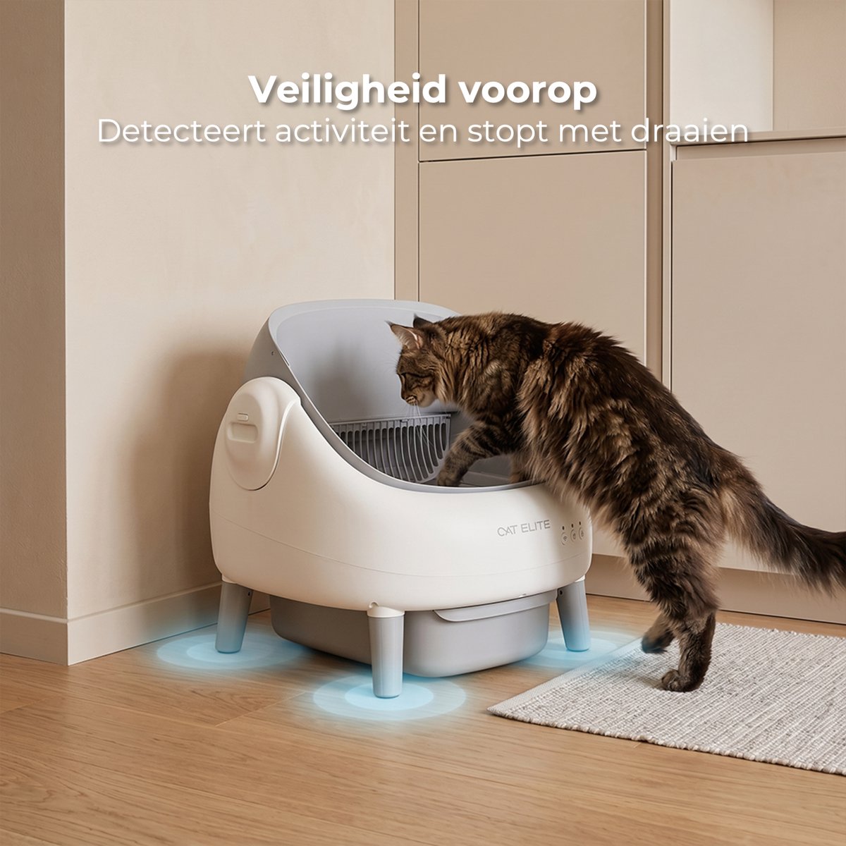 CatElite Ease Automatische Kattenbak - 15L - App & Sensoren thumbnail 4