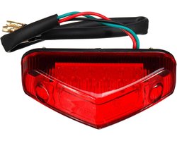 Motorfiets Achterlicht - LED Remlicht - Veilig Zichtbaar ...