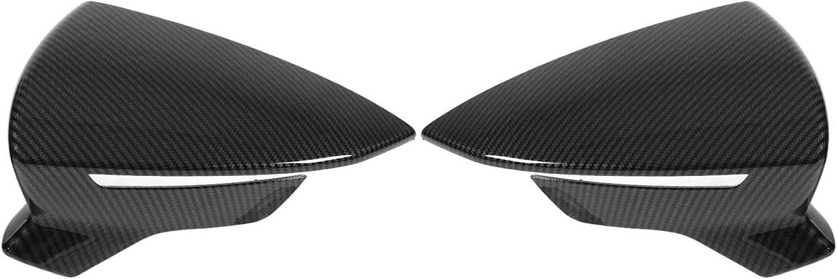 Rugspiegelbescherming Set van 2 voor SEAT Mk3 5F ST FR Cupra 2013-2019, Carbonlook, Duurzaam en Weerbestendig