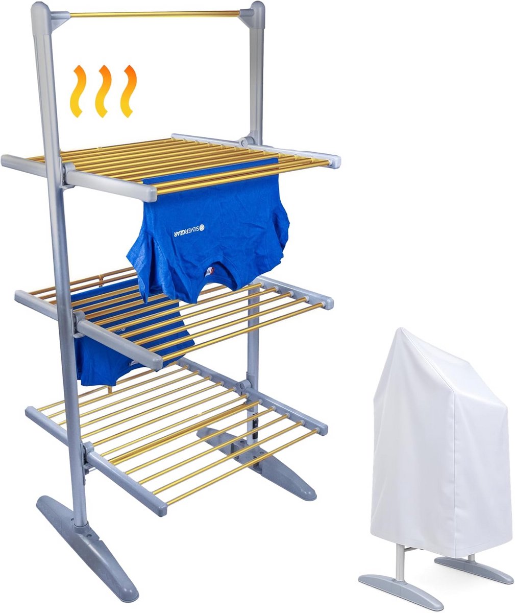 Elektrisch Droogrek – Verwarmd Wasrek – Warmte Droogrek elektrische verwarming