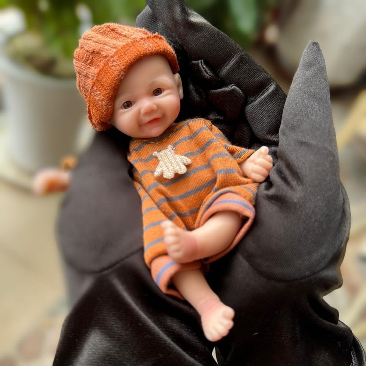 Realistische Mini Zachte Siliconen Babypop Jongen Kleincadeau — cadeau in Spellen & Speelgoed - foto 6