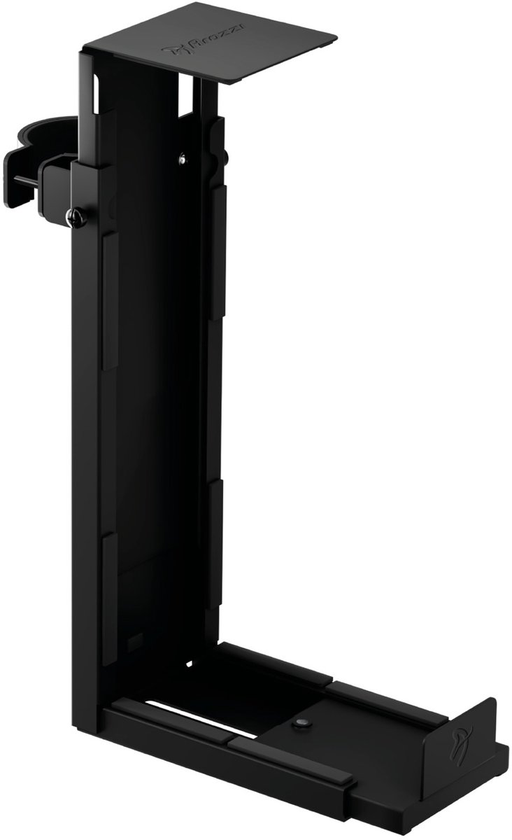 Arozzi Arena PC Houder - Voor Ronde Bureaupoten Ø 6-8 cm - Zwart