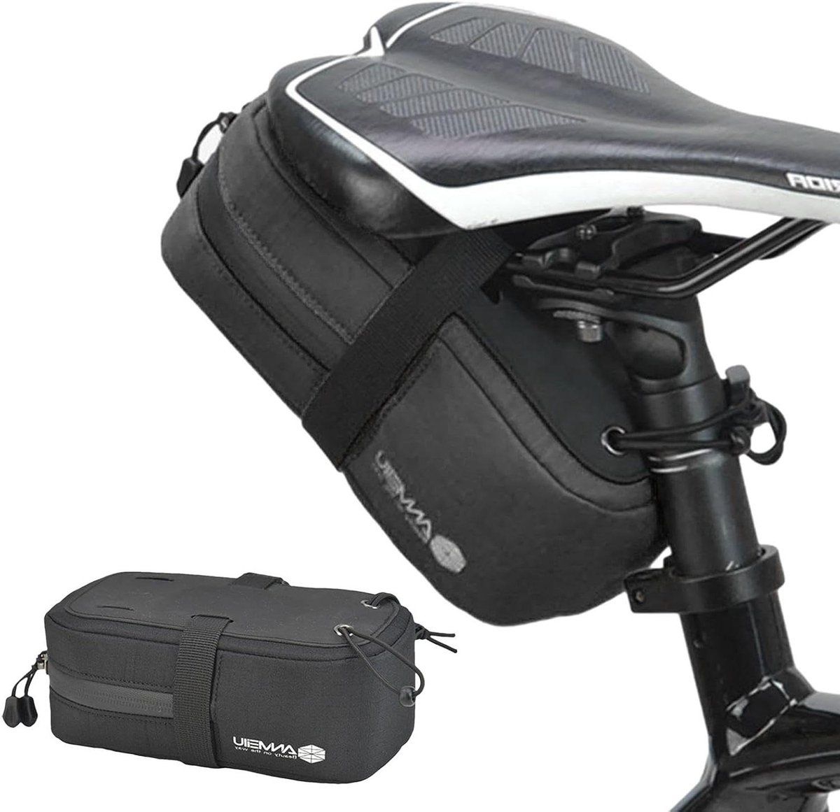 Fietsen Zadeltas Onder Zadel,Mountainbikes Zadeltas | Mountainbike zadeltas - Lichtgewicht mountainbike-achtertas voor sportief racefietsen