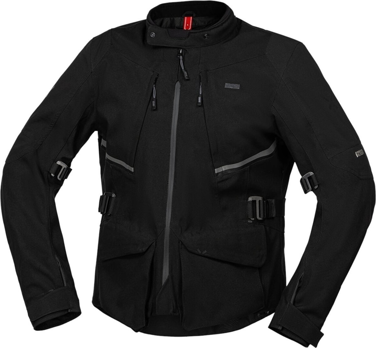 IXS Tourster-STX 1.0 Waterdichte Zwart Textiele Motorjas - Jas