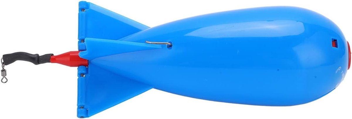 Milieu-vriendelijke Spod Bomb voor Karpervissen, Draagbare Bait Thrower en Voederbom voor Effectieve Aasdistributie en Vissen (Blauw)