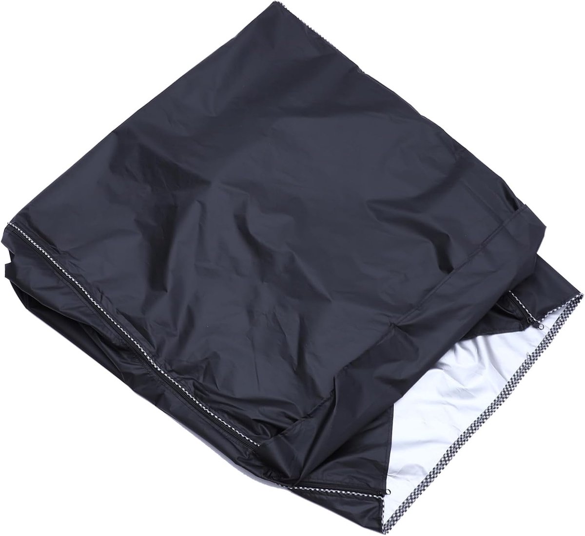 Wasmachinehoes Drogerhoes Apparaat Beschermen Waterdicht Oxford Materiaal 110 x 75 x 73 cm Zwart