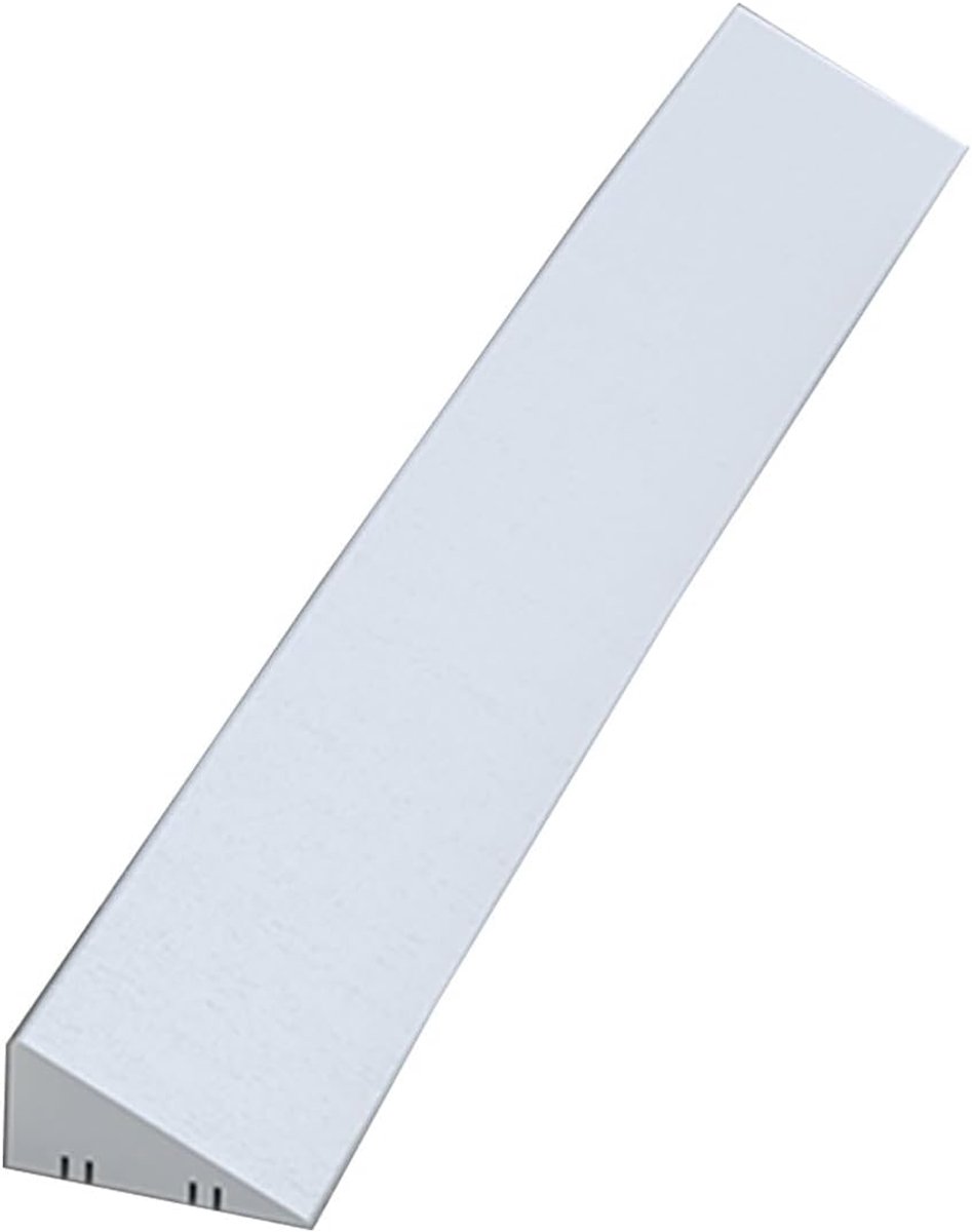 Drempelhulp Oprit - Antislip Opstapje - Rolstoel Gebruik - Verstelbare Hoogte - 100x6x2.5cm - Grijs