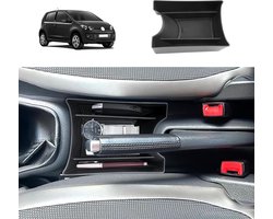 Praktische Opbergbox voor de Middelste Console, Geschikt voor VW UP/Seat Mii/Skoda Citigo 2013-2024, Armsteun Organizer, Handschoenenvak, Anti-slip Mat, Ruimtebesparend Design