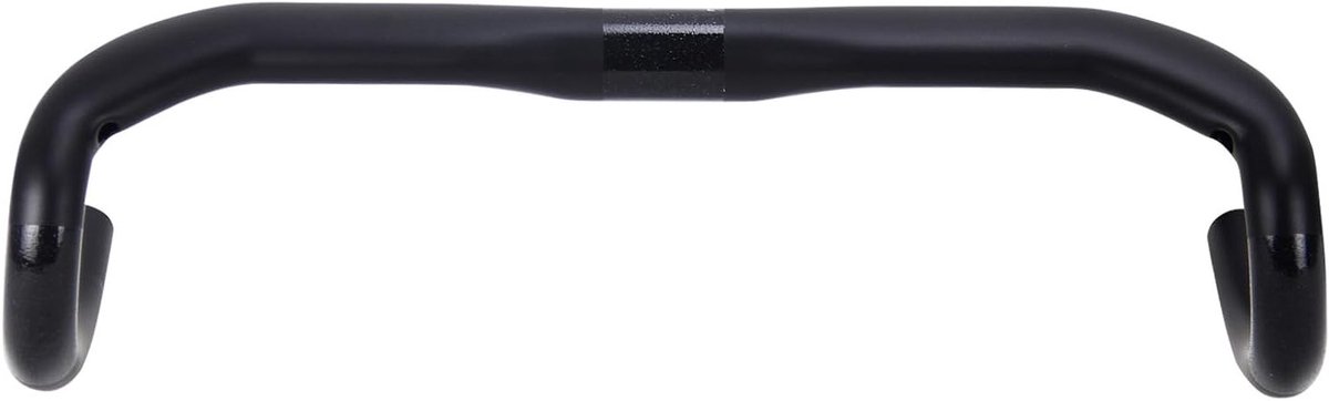Lichte en duurzame carbon fiets stuur voor racefietsen met 6° drop flare en interne kabelrouting, 380mm breed