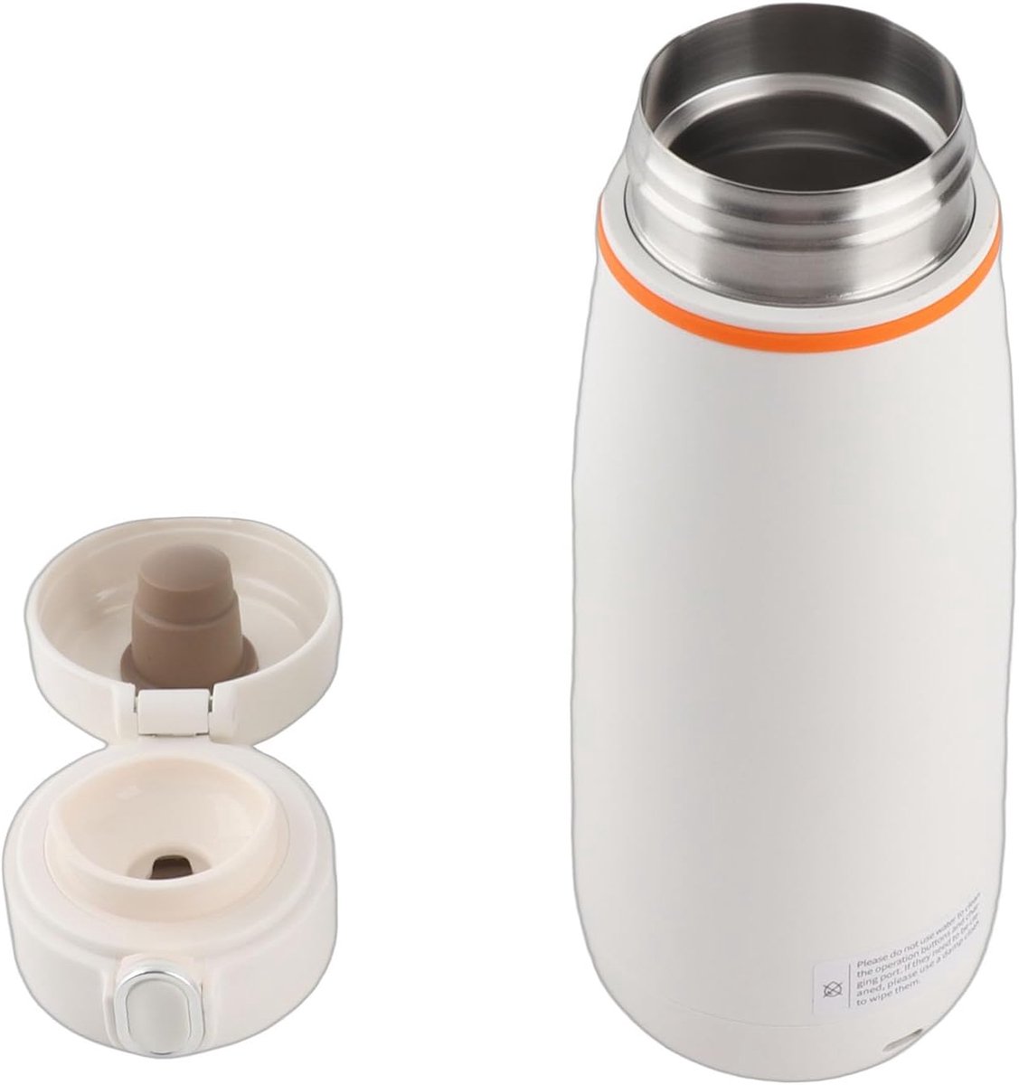 Elektrische Waterkoker - Reisketel Draagbaar - Kamperen Thuisgebruik - 316 RVS Isolatie - 350 Ml Capaciteit - Zwart