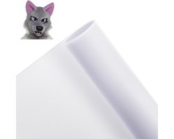 Waterdichte Fursuit Oognet voor Therian Masker 30 x 100 cm, Plastic Mesh Sheet voor Cosplay, Decoratie en Creatieve Projecten met 0.8mm Gaten