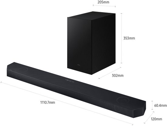 Samsung HW-Q600H - Soundbar - Zwart - Buitenlands model van Samsung — afbeelding 4