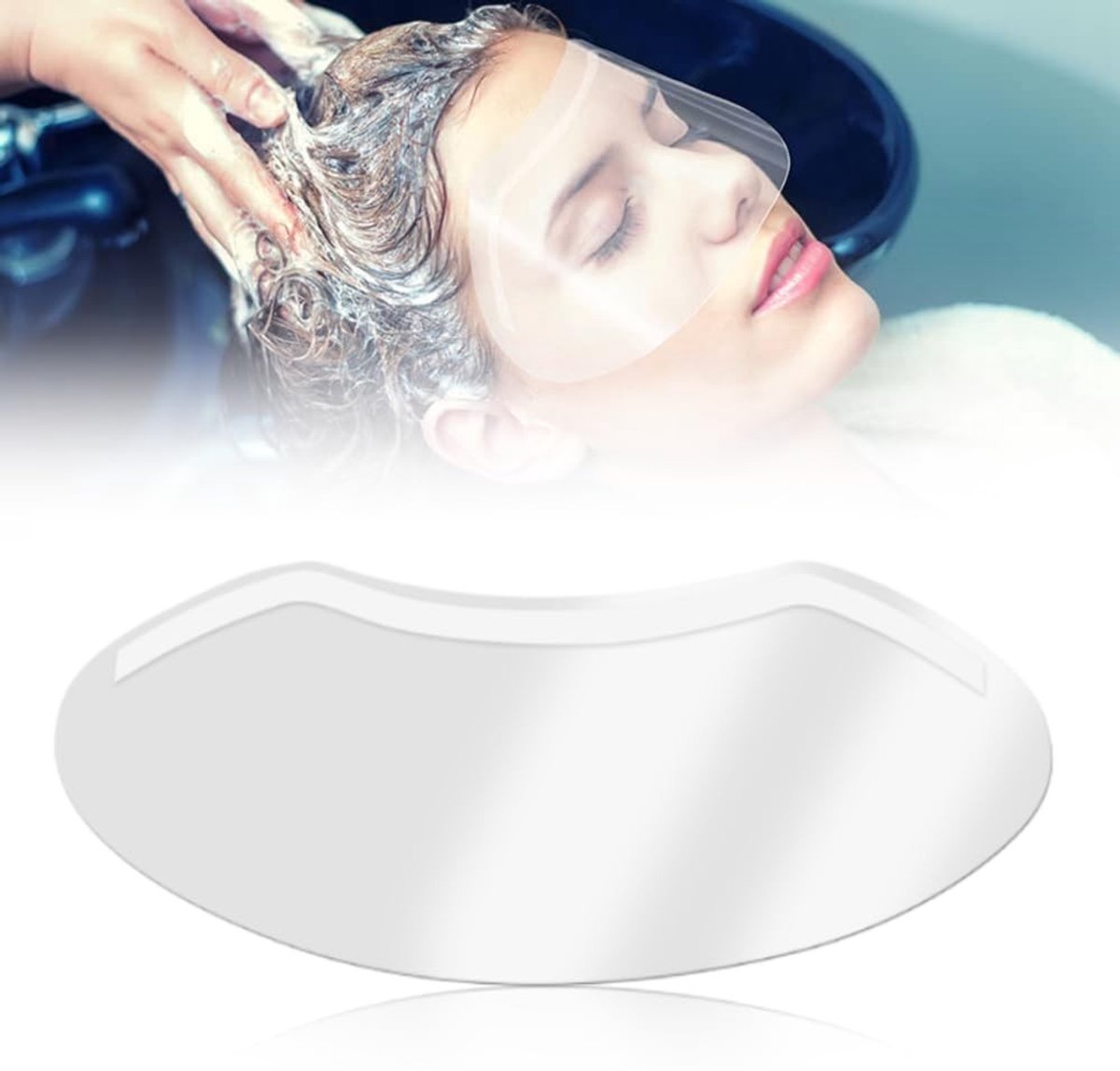 aladdien - Microblading Douche Vizier - Wegwerp Gezicht Vizieren - Transparant - Beschermende Douche Vizieren - Geschikt voor Eyeliner en Wenkbrauw ...