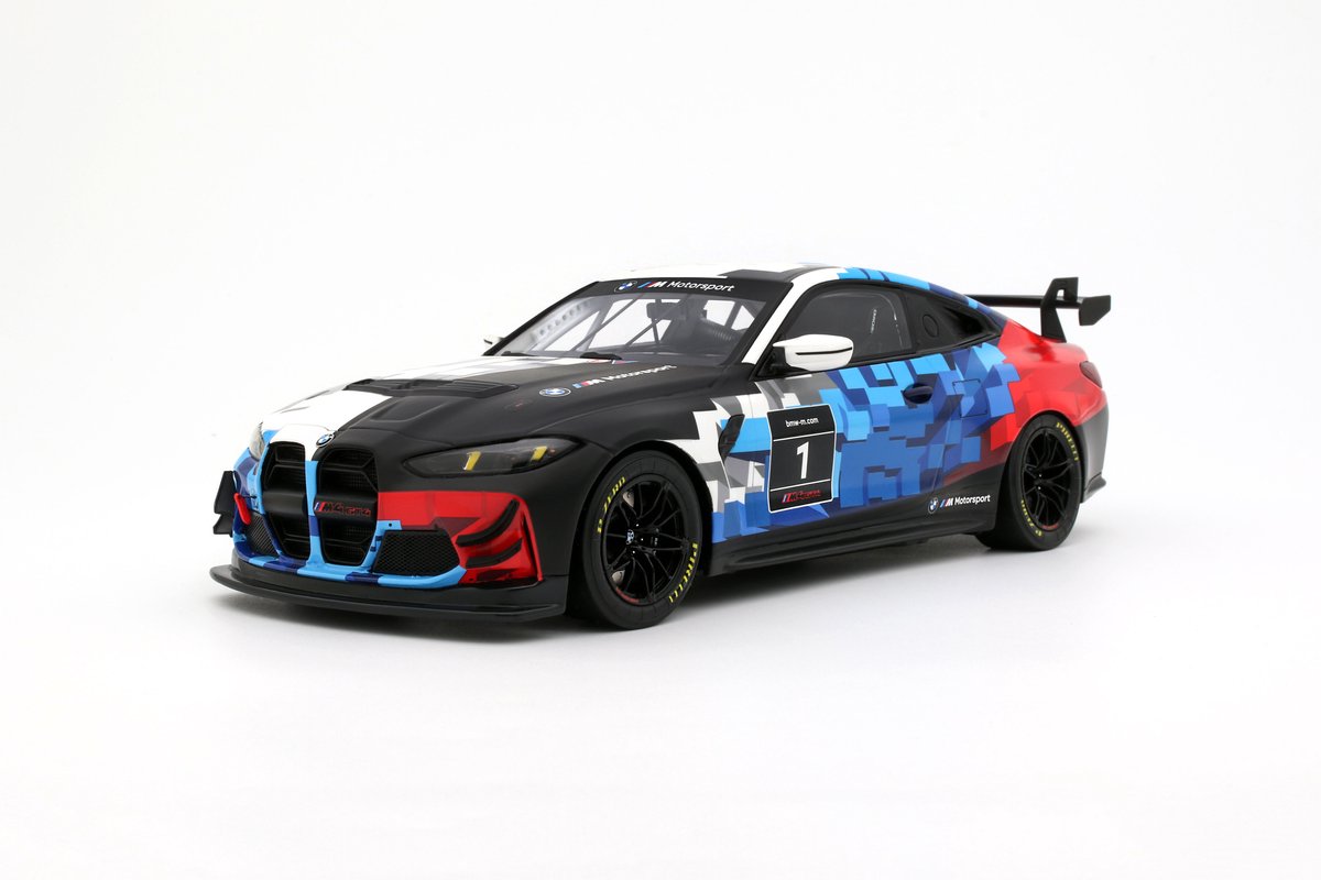 BMW M4 GT4 (White) 1:18 OttoMobile OT1125