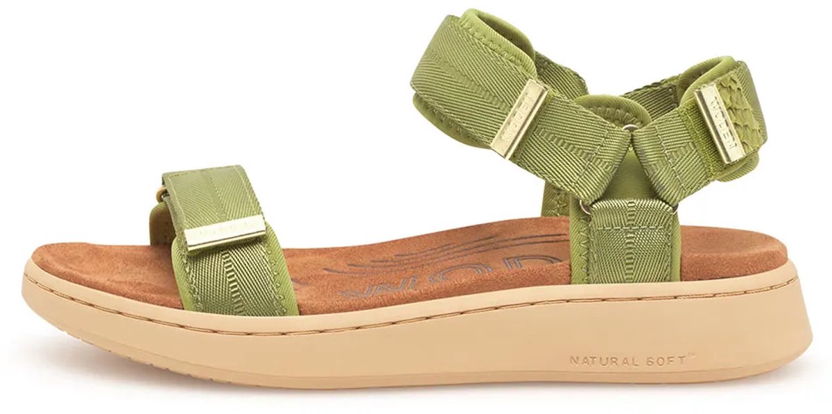 Woden Line Sandalen Groen EU 38 Vrouw