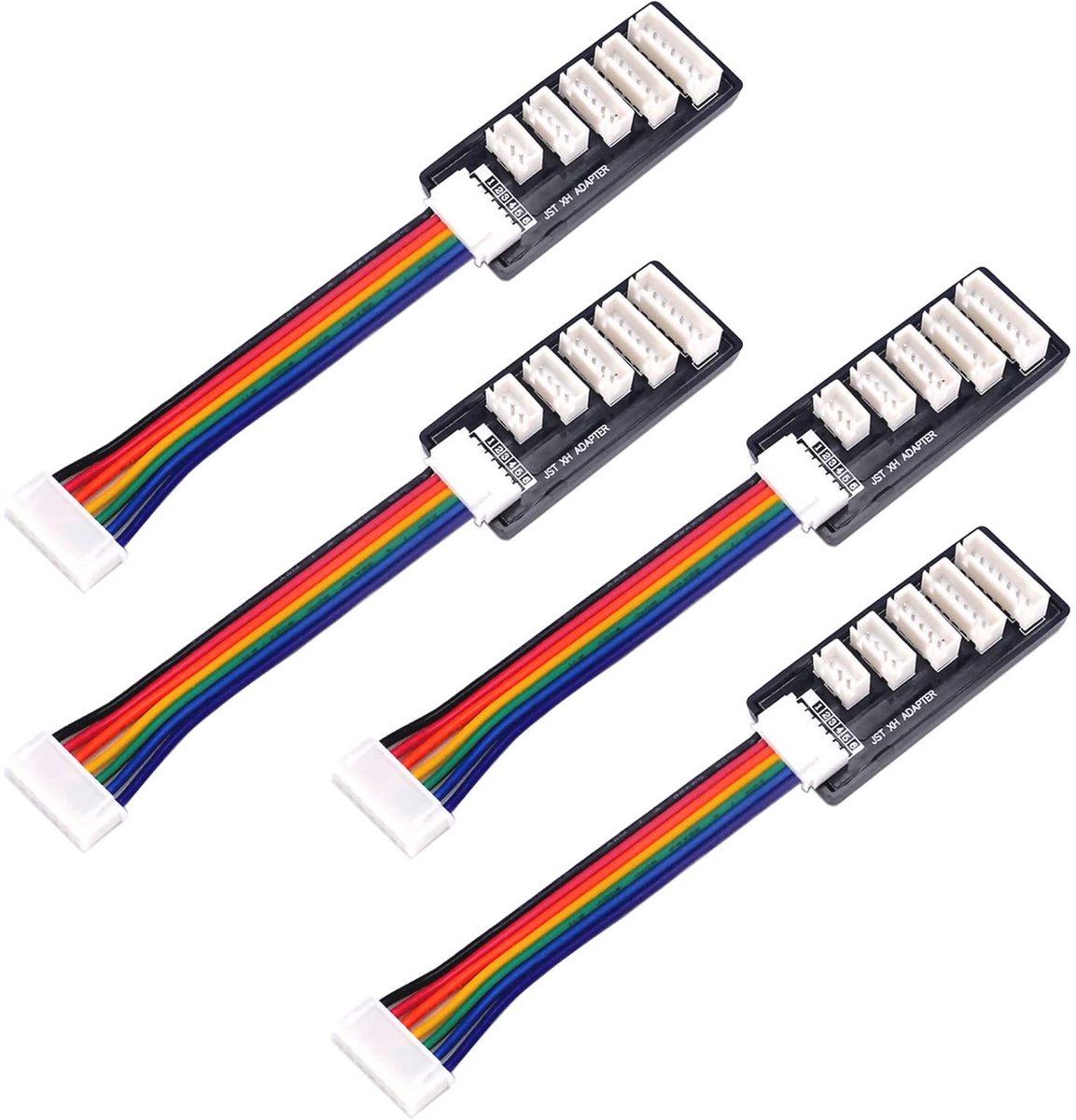 aladdien - Lipo Balance Board - 4 Stuks - Oplader voor LiPo Batterijen - Zwart - Balance - Geschikt voor 2S-6S Batterijen - Uitbreidingsbord