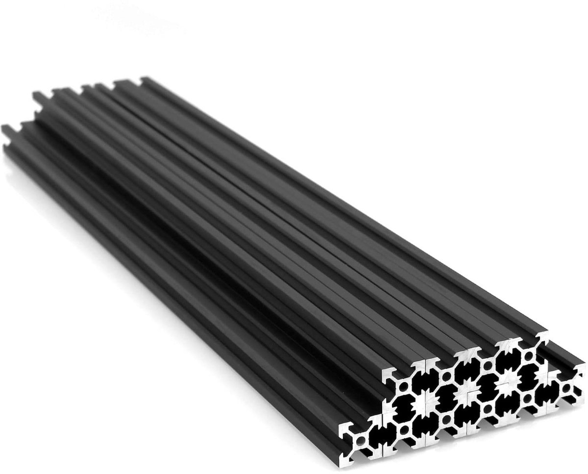 Store_7 - Aluprofil 20x20 - Aluminium Profilen - Geschikt voor 3D-printers - 1000mm - en Lasergravure - 10 Stuks - Perfect voor diverse projecten