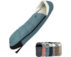 Universal Pushchair Footmuff for Baby Zen YOYO/YOYO2 & Bugaboo, Waterproof Fabric Base, Easy to Clean, Warm Foot Cover for Pushchairs