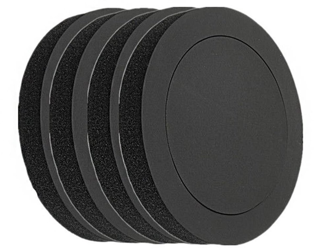 aladdien - 4-pack Zelfklevende Schuimluidspreker Versterkersysteem - Geluiddicht en Universeel - 6- en 6.5-inch Luidsprekers - Ideaal voor Auto en T..