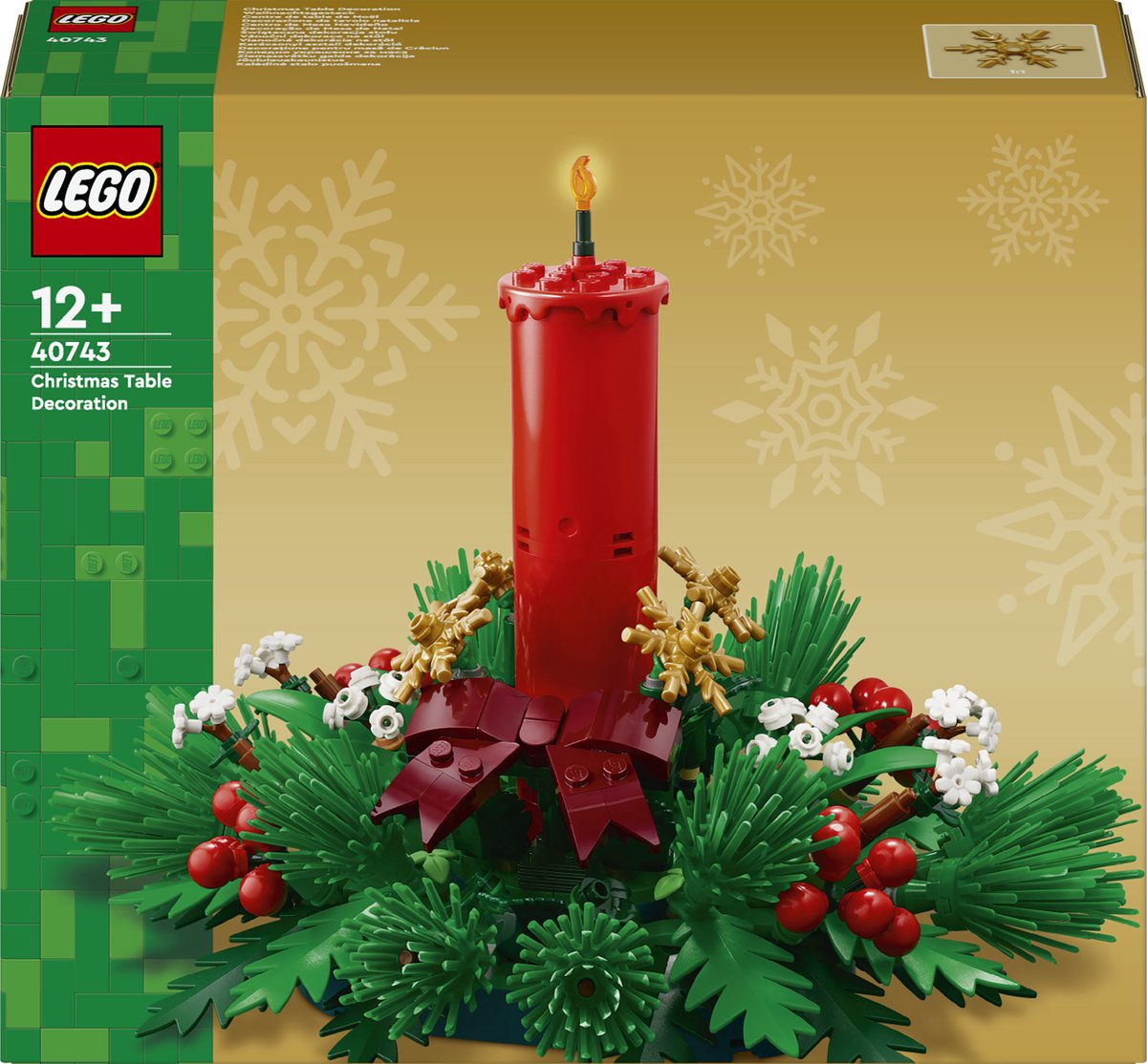 Kersttafeldecoratie