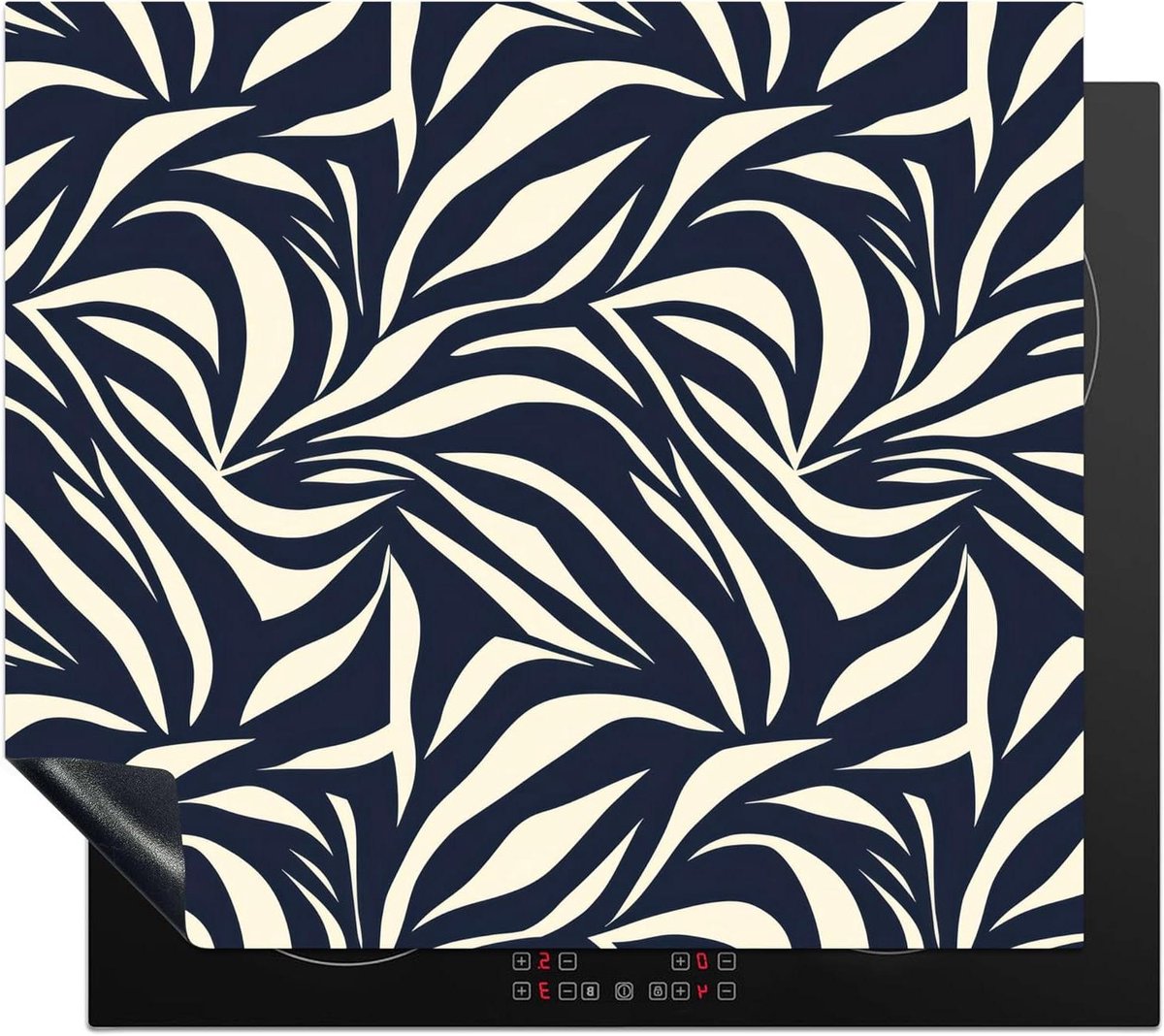 Inductie Beschermer - Kookplaat Mat - Extra Werkruimte - Antislip Ontwerp - 60x52 cm - Blauw
