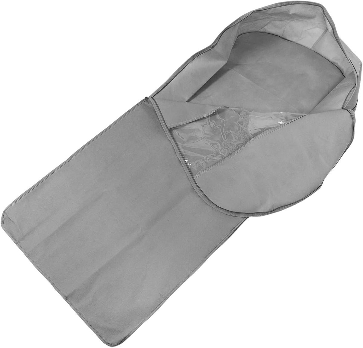 Ademende Kledinghoes - Opberghoes Pakken - Kleding Beschermen - Waterdicht Stofvrij - 128x58cm - Grijs