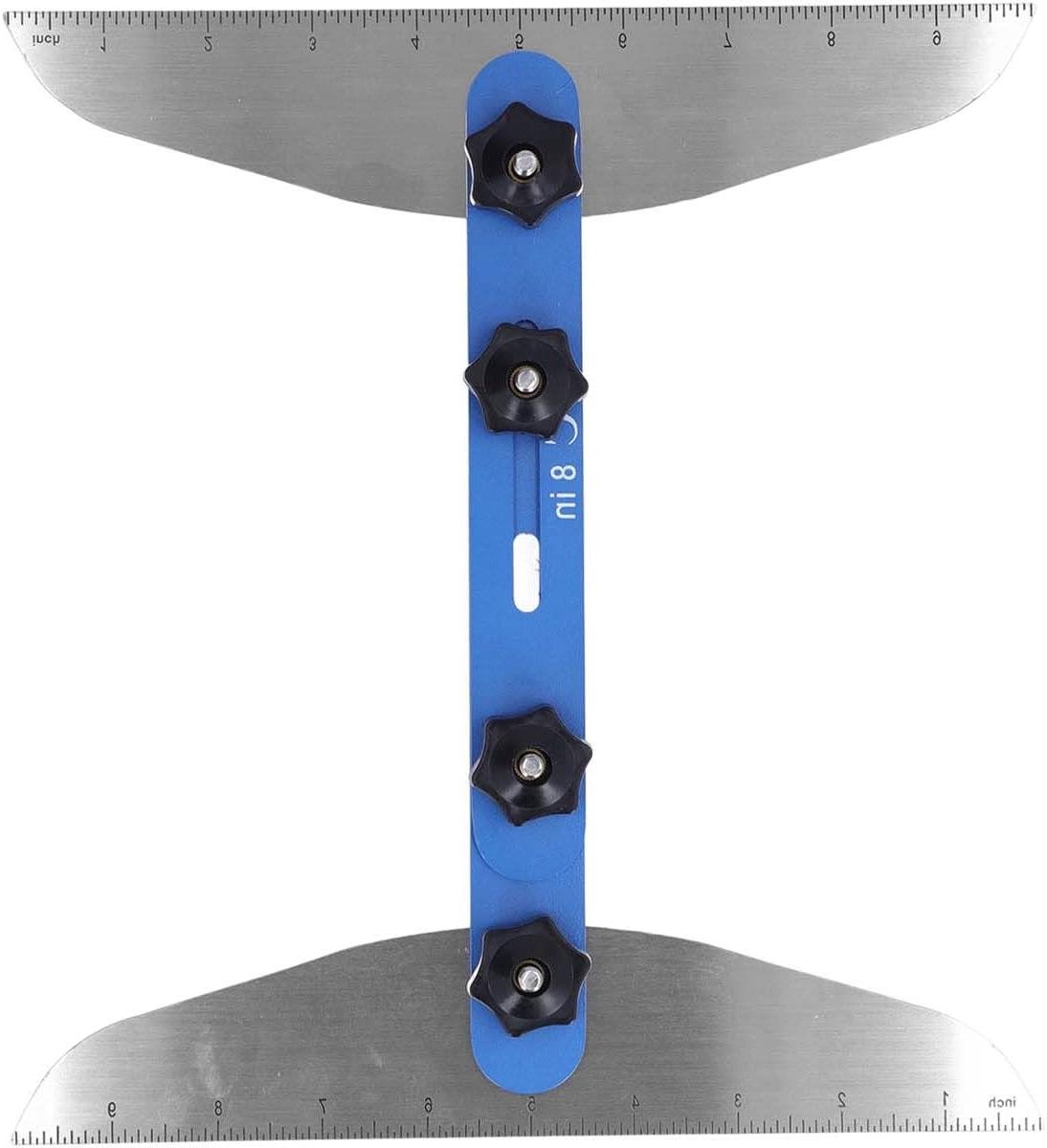 Trappen Meet Sjabloon - Liniaal Gereedschap - Precies Meten - Verstelbare Linialen - 11-60 Inch - Blauw