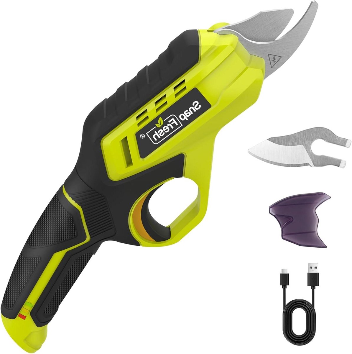 Elektrische Snoeischaar - Tuinschaar Accu - Bloemen en Takken - Licht en Nauwkeurig - 4V - Blauw