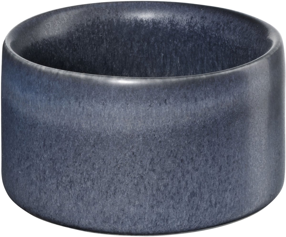 ASA Selection Schaal Carbon formart, schaal, steengoed, matzwart, 8 cm, 42301021