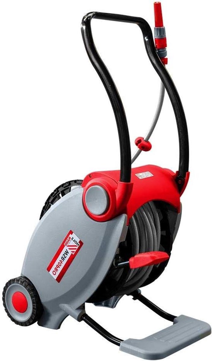 Slanghaspel - Waterslanghouder - Tuin Besproeien - Automatisch Opvangsysteem - 40 Meter Slang - Meerkleurig