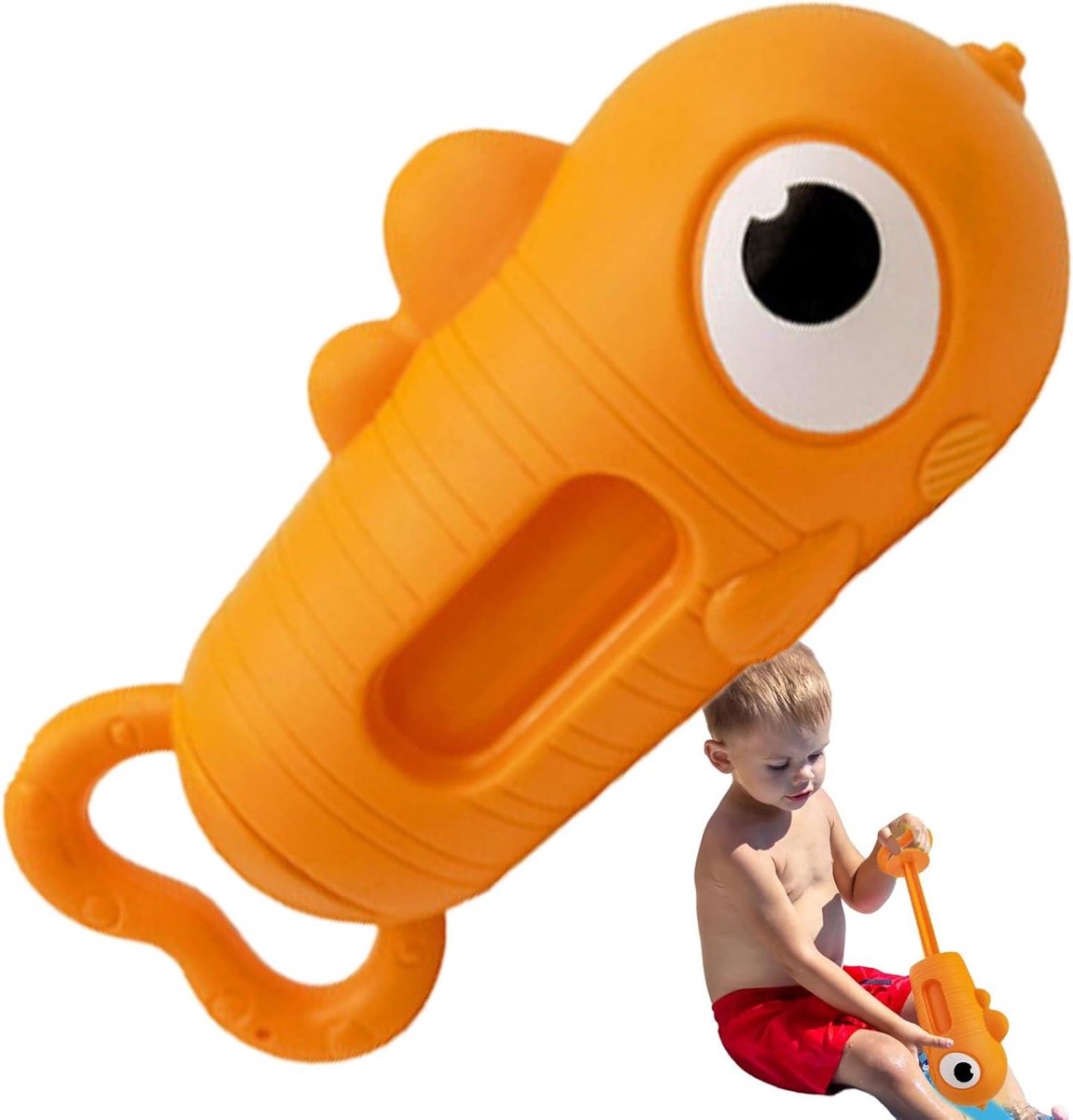 Water SPUITER - Waterspeelgoed - Buiten spelen - Cartoon zeedier ontwerp - 30 cm - Anemoonvis