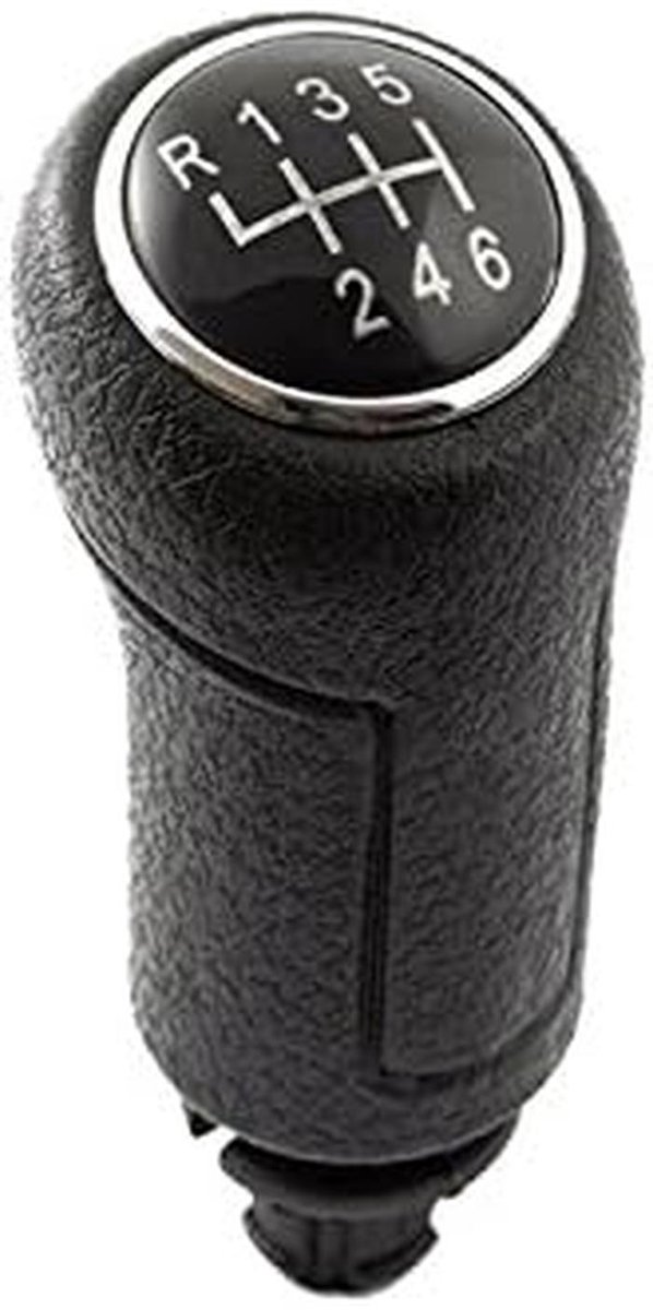 Schakelknop 6 versnellingen - Pookknop Automatisch - Auto Onderhoud - Eenvoudige Montage - 13.6 x 8.4 cm - Zwart Zilver — afbeelding 2
