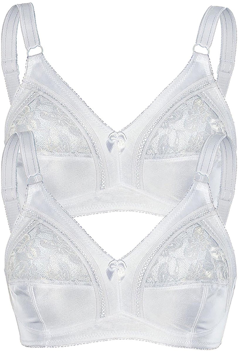 2-pack Zachte BH Zonder Been Basis
