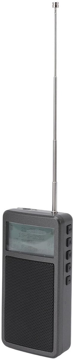 SPHProducts - Draagbare FM Radio - Compacte Pocket Radio - Ideaal voor Binnen en Buiten - Veelzijdig - 30 Zenders - Perfect voor onderweg - Klein formaat