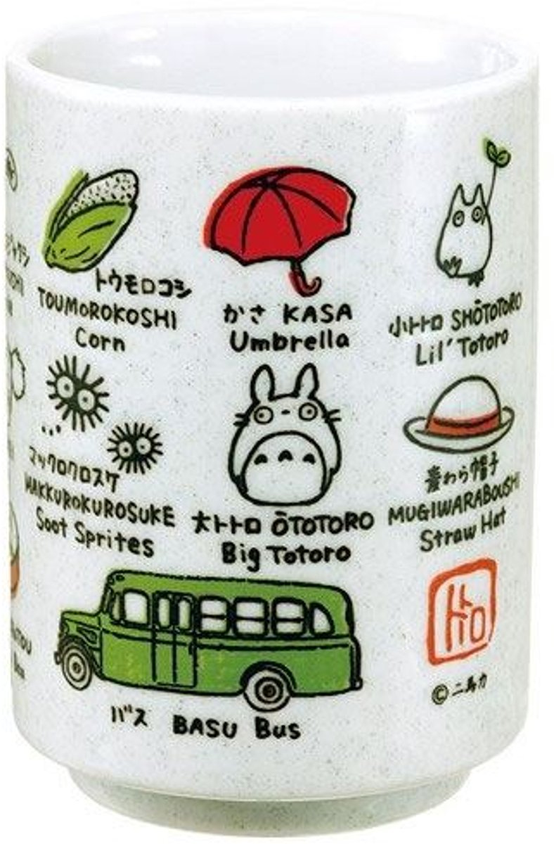 Benelic My Neighbor Totoro Japanese Tea Cup Characters Cups & Mok / Bekers