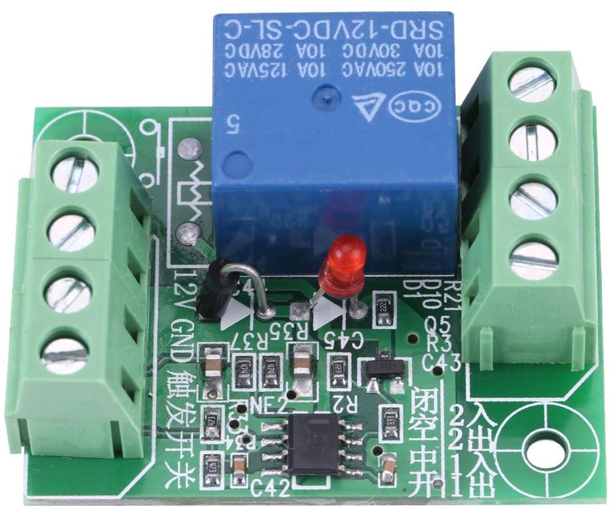 Relay-DC 12V Bistable Schakelmodule voor Trigger Controle