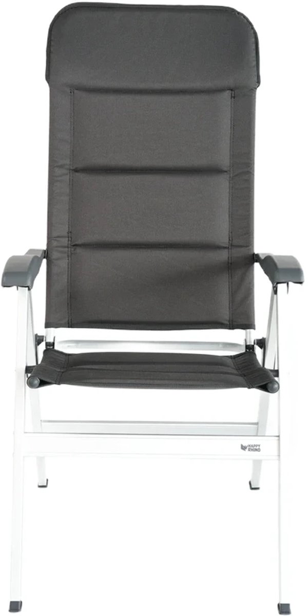 Happy Rhino - Campingstoel Pollino - Vouwstoelen - Grijs - 5,2kg - 48 x 40 x 48/120 cm - 7 standen van Happy Rhino — afbeelding 3