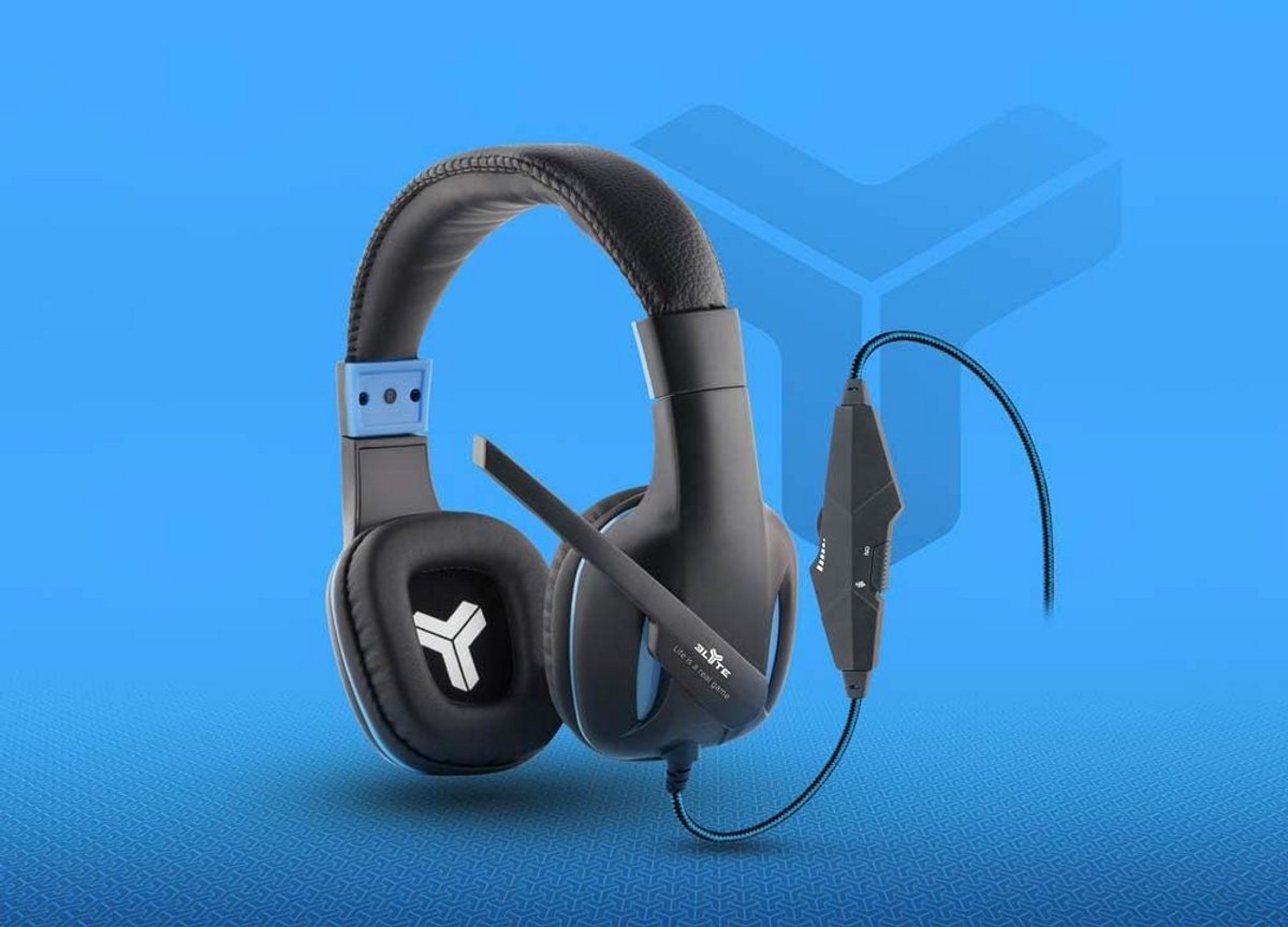 Gaming Headset met Microfoon voor PC PS4 en Mac Lichtgewicht Comfort