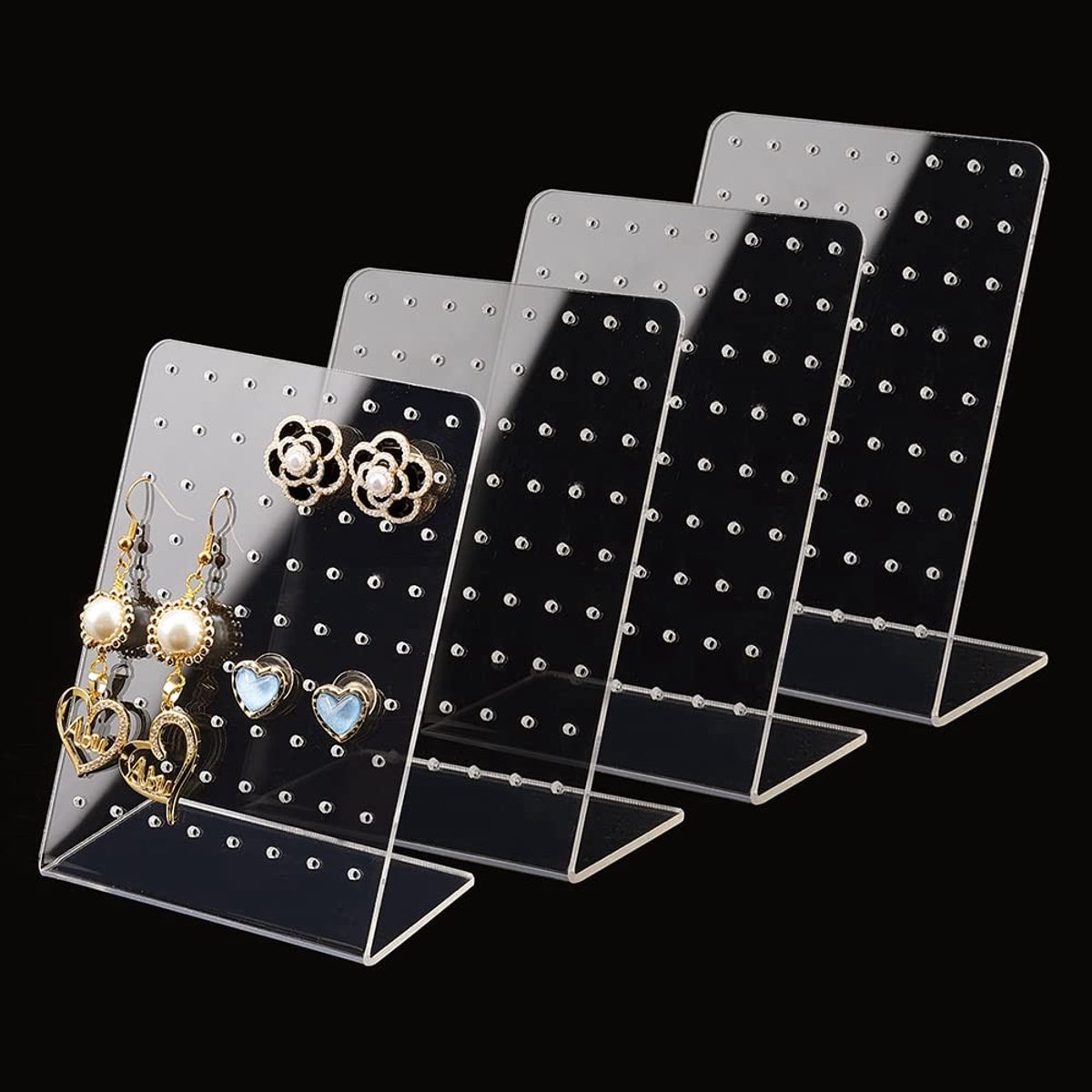 aladdien - Oorbellenstandaard - Sieraden Organizer - Praktisch en stijlvol - Hoogwaardige afwerking - Showroom kwaliteit - Geschikt voor shops en ju..