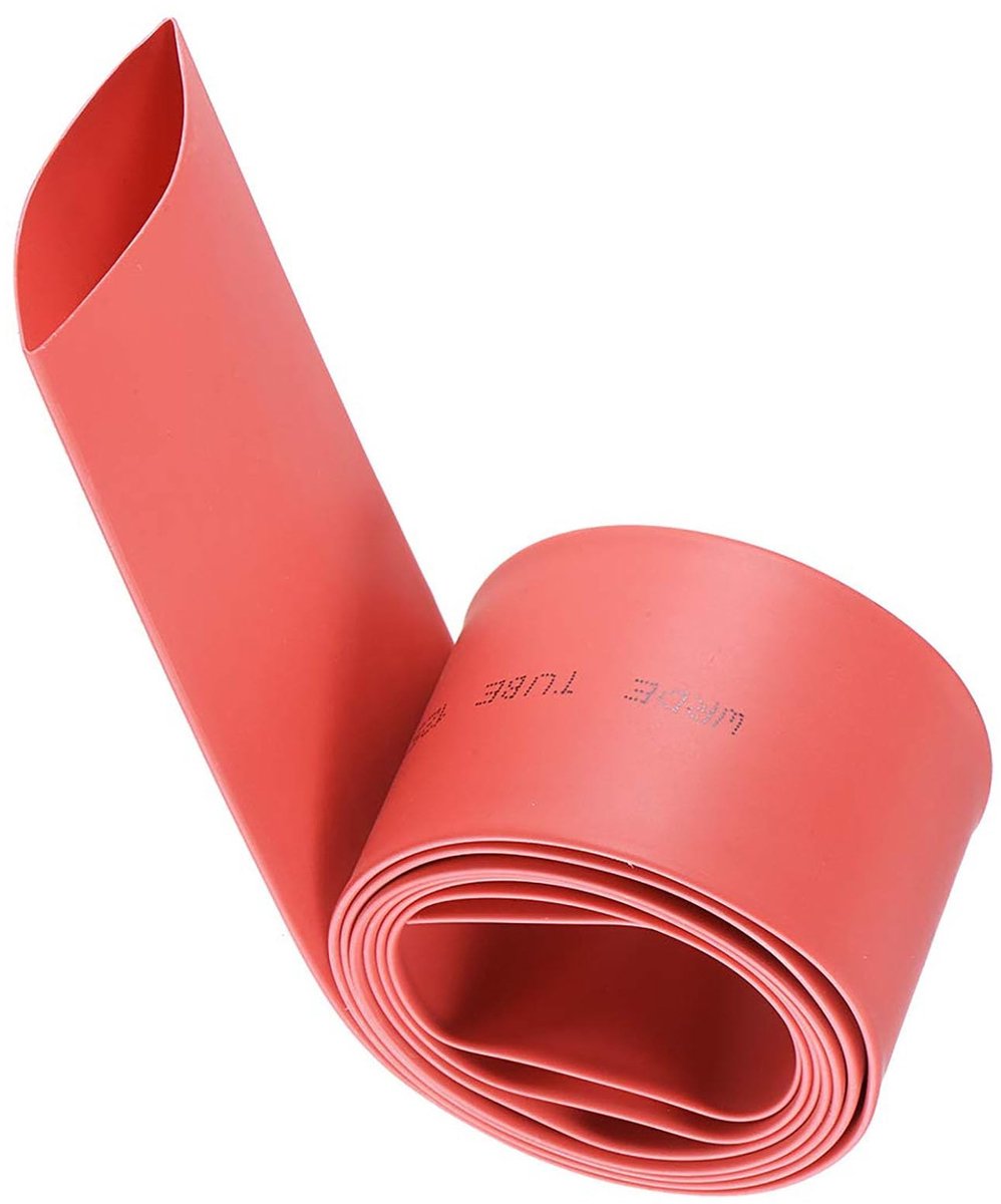 aladdien - Krimpkous - Waterdichte Krimpslang - Elektrische Isolatie - Rood - Kabelreparatie - Draadverbindingen - Geschikt voor Kabels - 1 Meter
