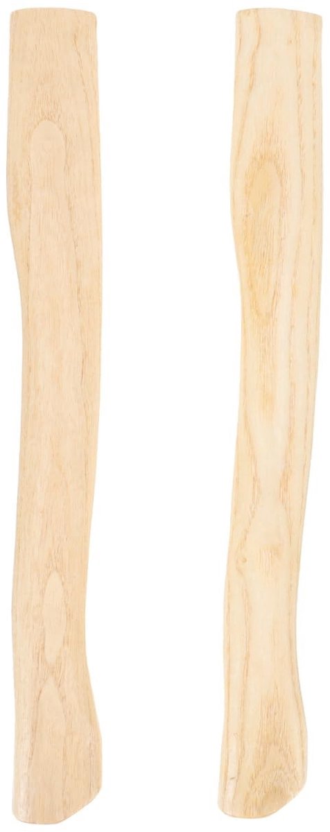 aladdien - Hickory Vervanghandvat - Bijl Handvat - Sterk en Duurzaam - Houtkleur - Hatchet Handvat Vervanging - Ideaal voor Kampeerders - 2 Stuks