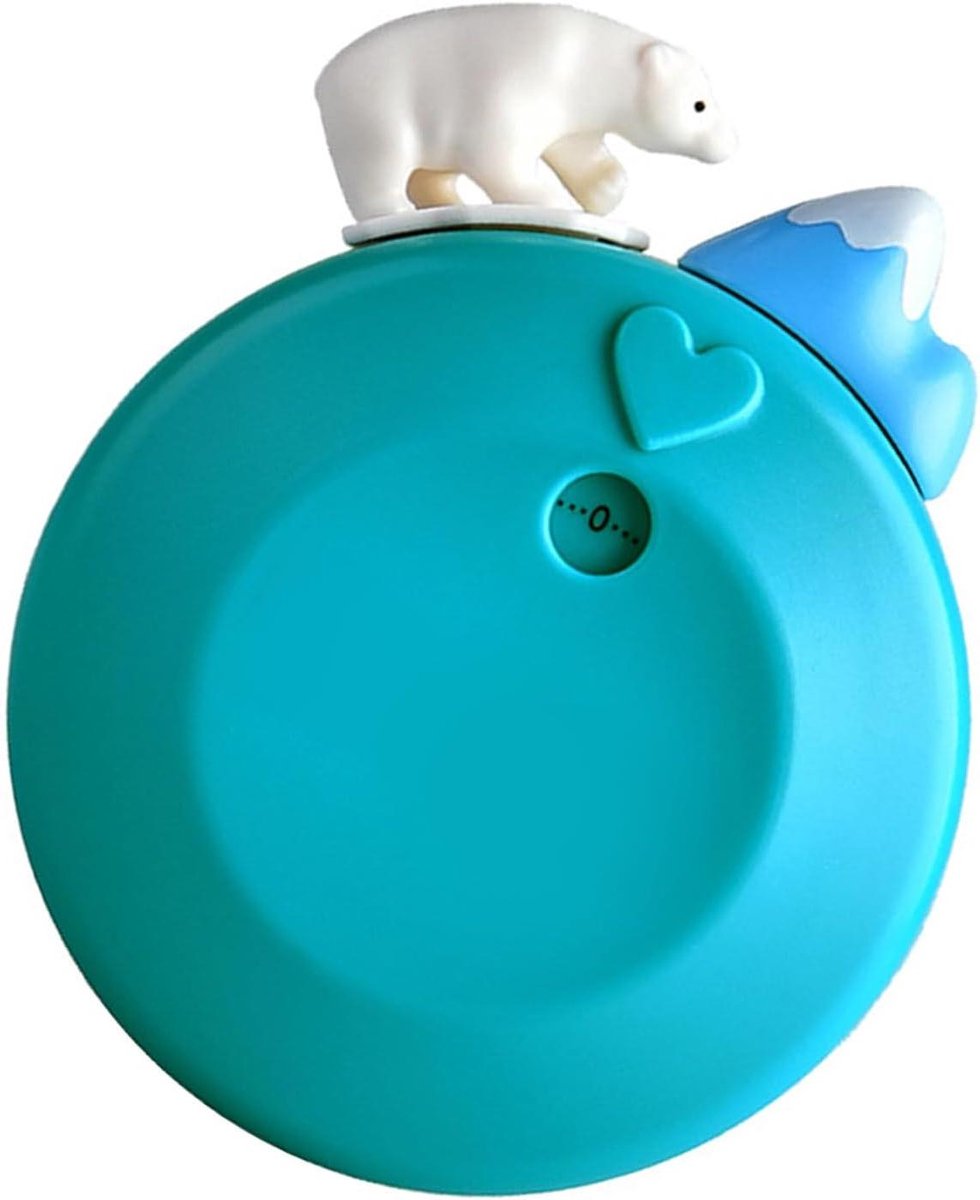 Kookwekker - Keuken Timer - Tijd Beheer - Met Ingebouwde Magneet - 11cm x 9cm - Blauw